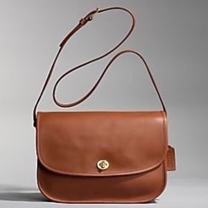 Coach Tan Leather Crossbody